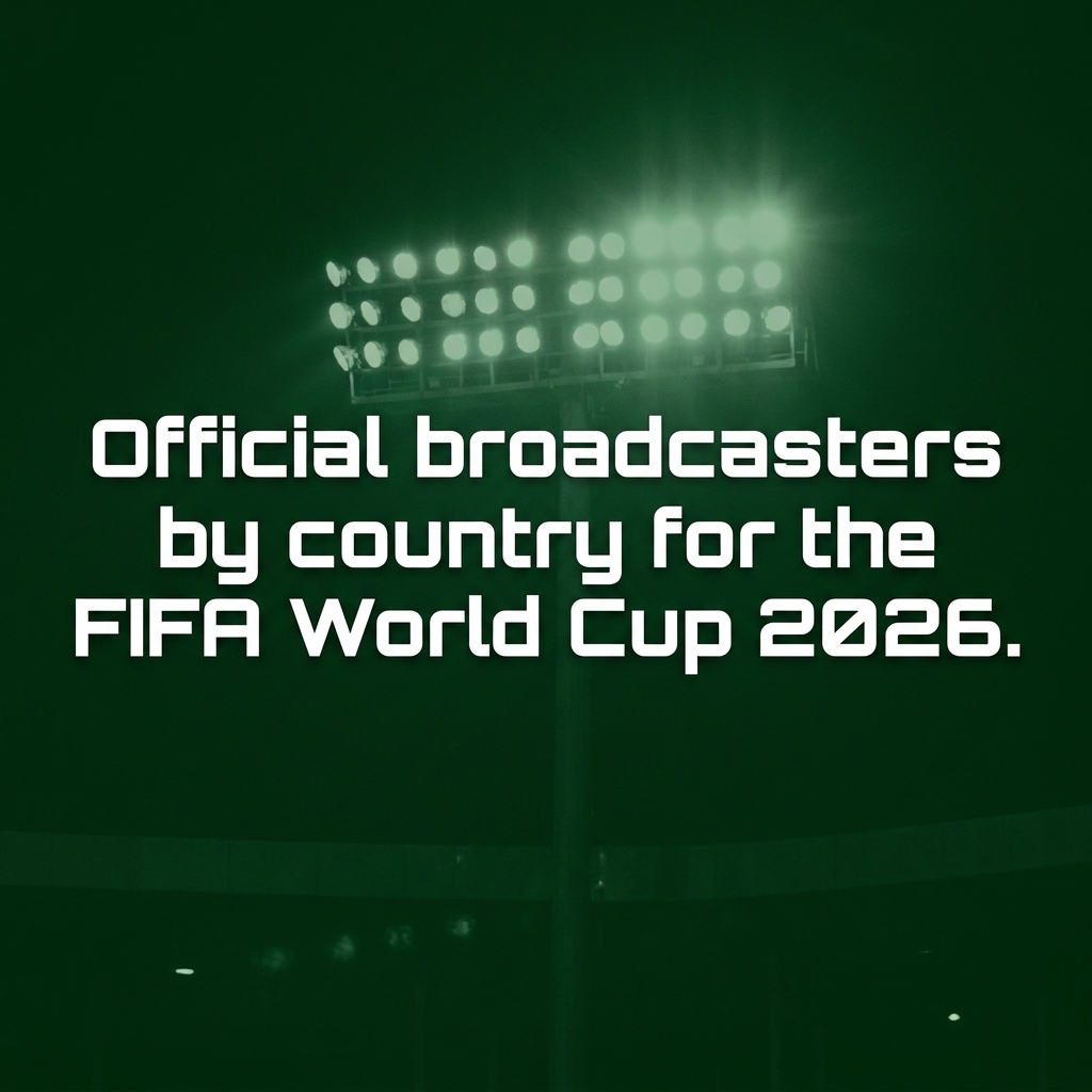 Diffuseurs officiels par pays pour la Coupe du Monde de la FIFA 2026